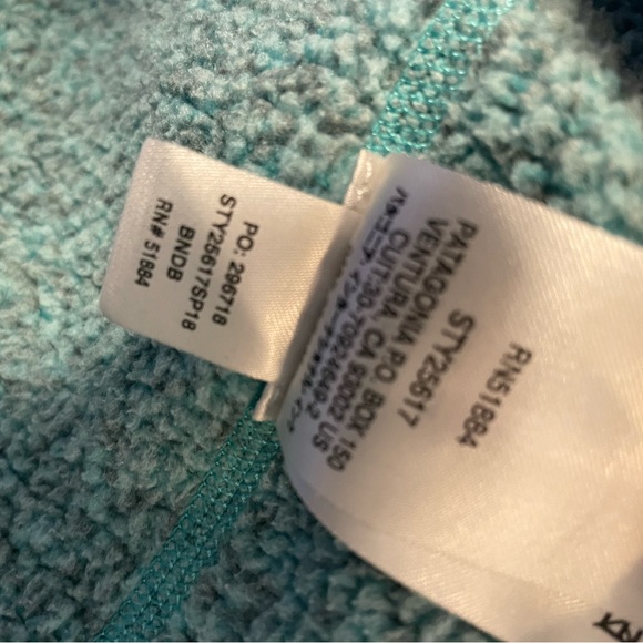 Patagonia Better Sweater 1/4 Zip Women’s small Steam Blue - Picture 6 of 8